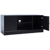 SAFAVIEH Bronwyn 2 Door 1 Shelf Media Stand - 47" W x 16" D x 20" H - 47Wx16Dx20H