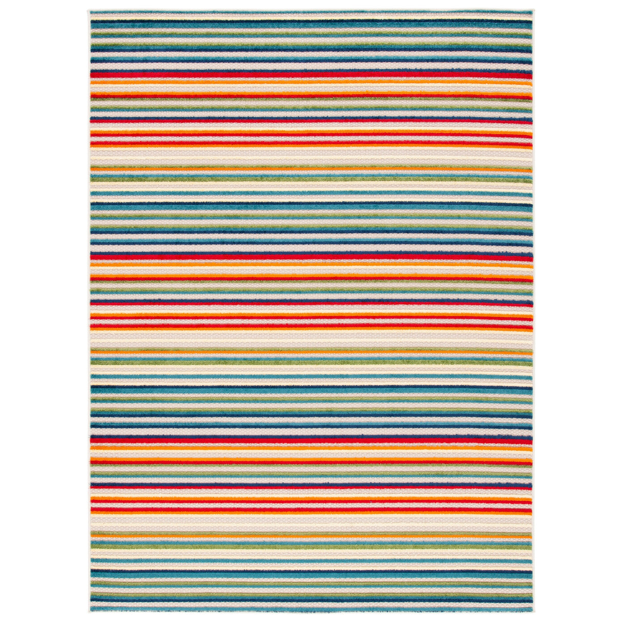 SAFAVIEH Cabana Gafia Indoor/ Outdoor Waterproof Patio Stripe Rug