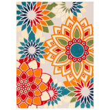 SAFAVIEH Cabana Ingke Indoor/ Outdoor Waterproof Patio Floral Rug