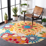 SAFAVIEH Cabana Ingke Indoor/ Outdoor Waterproof Patio Floral Rug