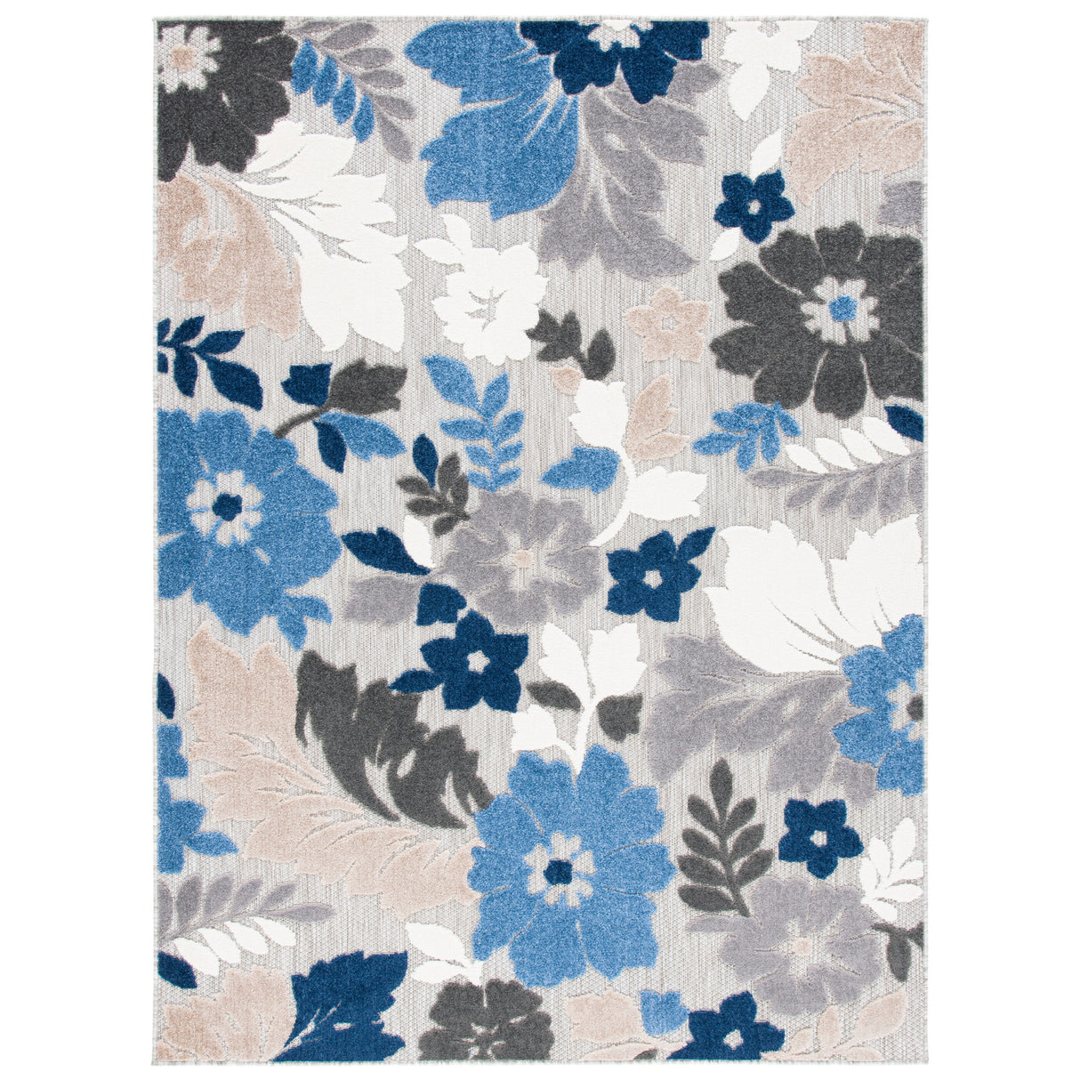 SAFAVIEH Cabana Leopolda Indoor/ Outdoor Waterproof Patio Floral Rug