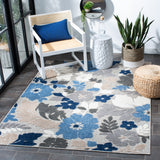 SAFAVIEH Cabana Leopolda Indoor/ Outdoor Waterproof Patio Floral Rug