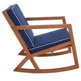 SAFAVIEH Cadence Rocking Chair - 26 In. W x 37 In. D x 32 In. H - 26W x 32D x 37H