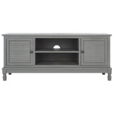 SAFAVIEH Caitlyn 2 Door 1 Shelf Media Stand - 47" W x 16" D x 20" H - 47Wx16Dx20H