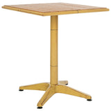 SAFAVIEH Cali Bamboo Style Accent Table - 24Wx24Dx28H