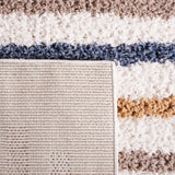 SAFAVIEH Calico Shag Daryia Stripe 1.5-inch Thick Rug