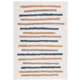 SAFAVIEH Calico Shag Daryia Stripe 1.5-inch Thick Rug