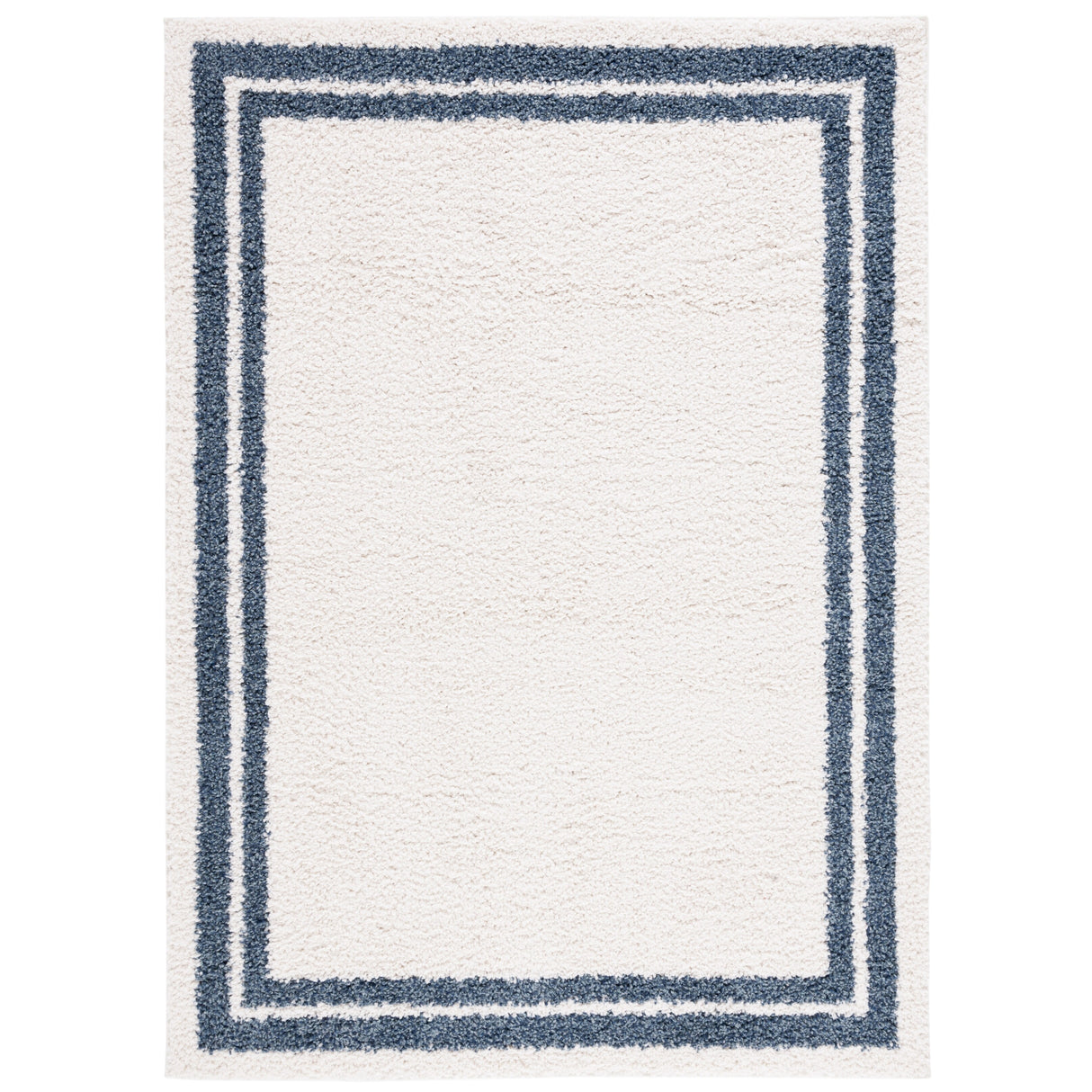 SAFAVIEH Calico Shag Zubeyde Border 1.6-inch Thick Rug