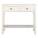 SAFAVIEH Camilla Grey 2-Drawer Console Table - 35.8" x 13.8" x 29.5" - 36Wx14Dx30H