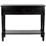 SAFAVIEH Camilla Grey 2-Drawer Console Table - 35.8" x 13.8" x 29.5" - 36Wx14Dx30H