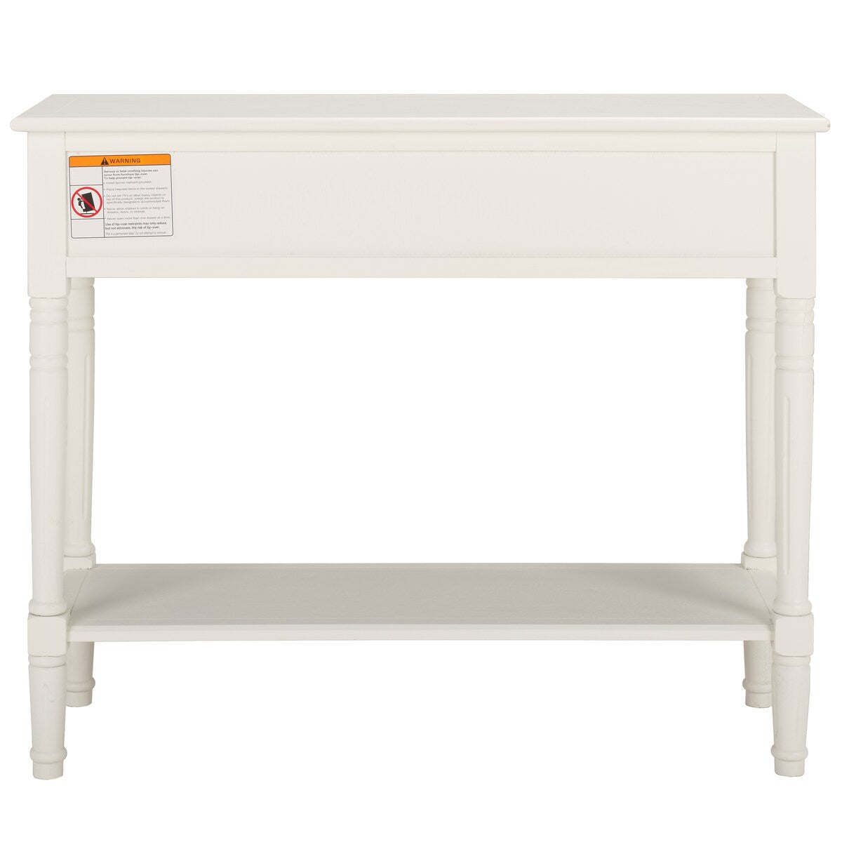 SAFAVIEH Camilla Grey 2-Drawer Console Table - 35.8" x 13.8" x 29.5" - 36Wx14Dx30H