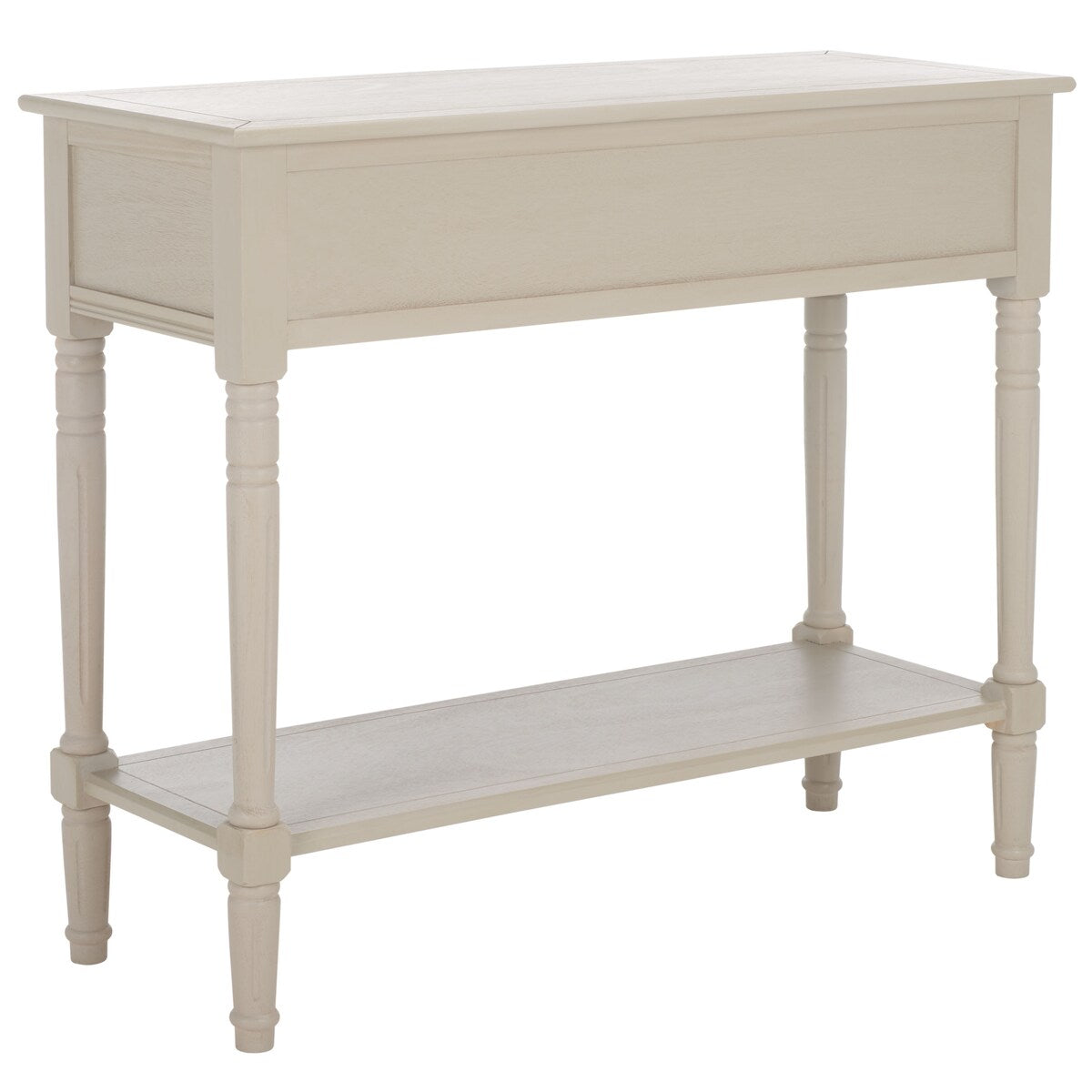 SAFAVIEH Camilla Grey 2-Drawer Console Table - 35.8" x 13.8" x 29.5" - 36Wx14Dx30H