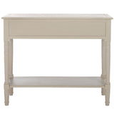 SAFAVIEH Camilla Grey 2-Drawer Console Table - 35.8" x 13.8" x 29.5" - 36Wx14Dx30H