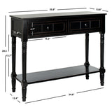 SAFAVIEH Camilla Grey 2-Drawer Console Table - 35.8" x 13.8" x 29.5" - 36Wx14Dx30H