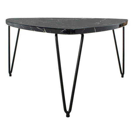 SAFAVIEH Cappie Black Triangle Coffee Table - 31.5" x 31.5" x 15.8" - 32Wx32Dx16H