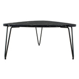 SAFAVIEH Cappie Black Triangle Coffee Table - 31.5" x 31.5" x 15.8" - 32Wx32Dx16H