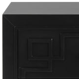 SAFAVIEH Caren 3-Drawer Greek Key Nightstand