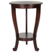 SAFAVIEH Carlotta Grey Pedestal Side Table - 18.1" x 18.1" x 26" - 18Wx18Dx26H