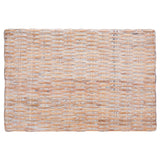 SAFAVIEH Caron Washed Natural Wicker Bench - 41" W x 28" D x 12" H - 41Wx28Dx12H