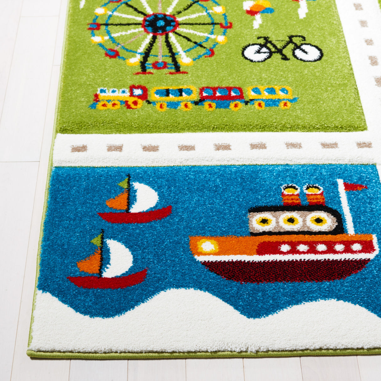 SAFAVIEH Carousel Kids Aliz Transitional Rug