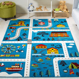 SAFAVIEH Carousel Kids Aliz Transitional Rug