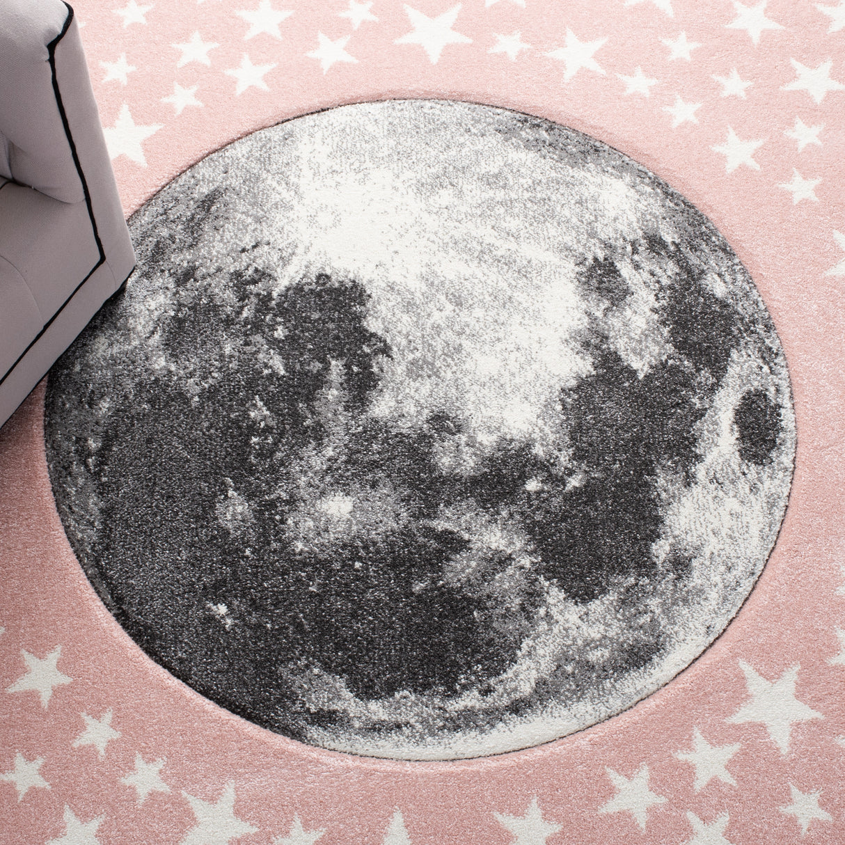 SAFAVIEH Carousel Kids Atsumi Moon Rug