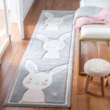 SAFAVIEH Carousel Kids Codrina Bunny Rug