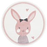 SAFAVIEH Carousel Kids Codrina Bunny Rug