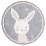 SAFAVIEH Carousel Kids Codrina Bunny Rug