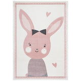 SAFAVIEH Carousel Kids Codrina Bunny Rug