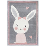 SAFAVIEH Carousel Kids Codrina Bunny Rug