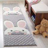 SAFAVIEH Carousel Kids Jurgita Bunny Ears Rug