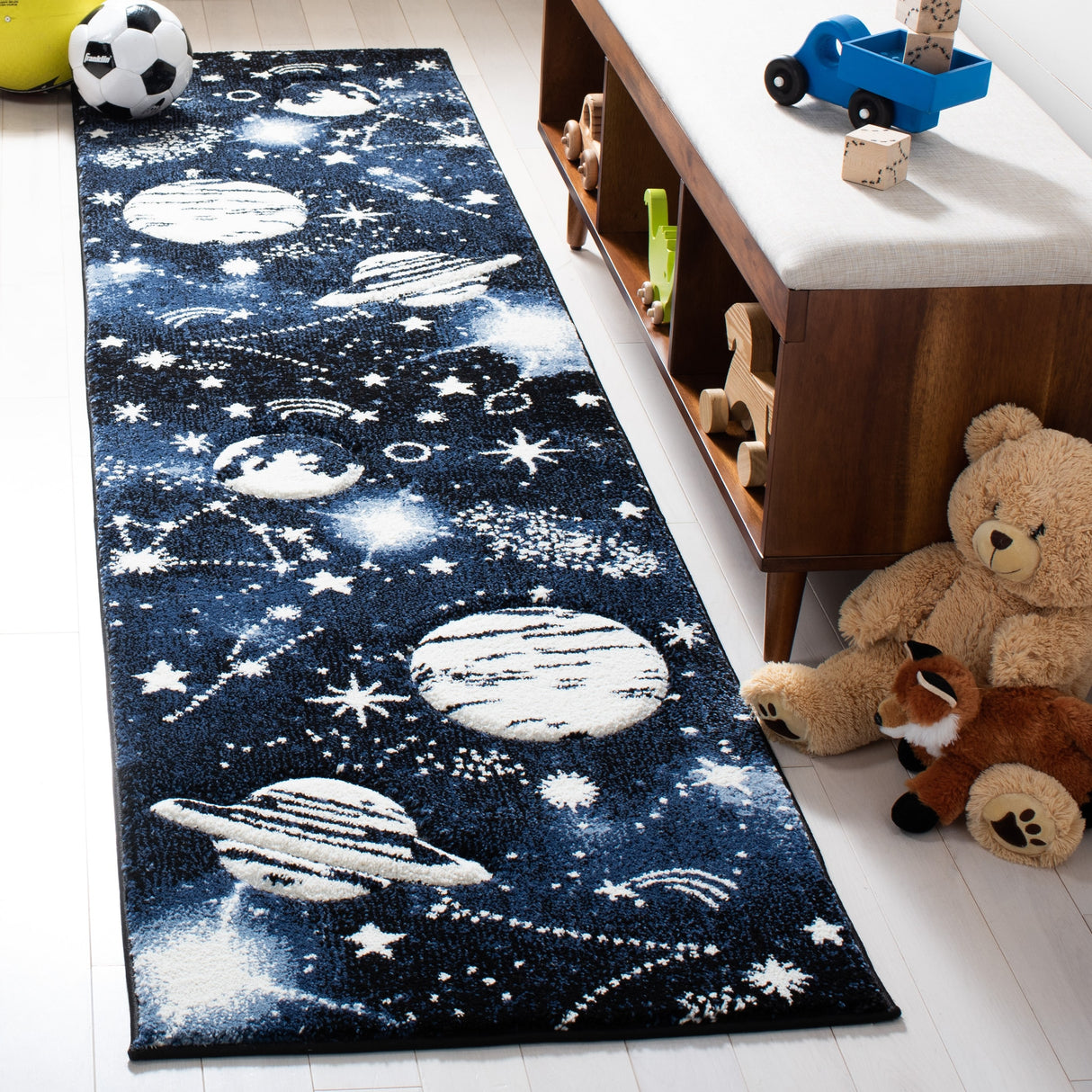 SAFAVIEH Carousel Kids Katre Solar System Rug