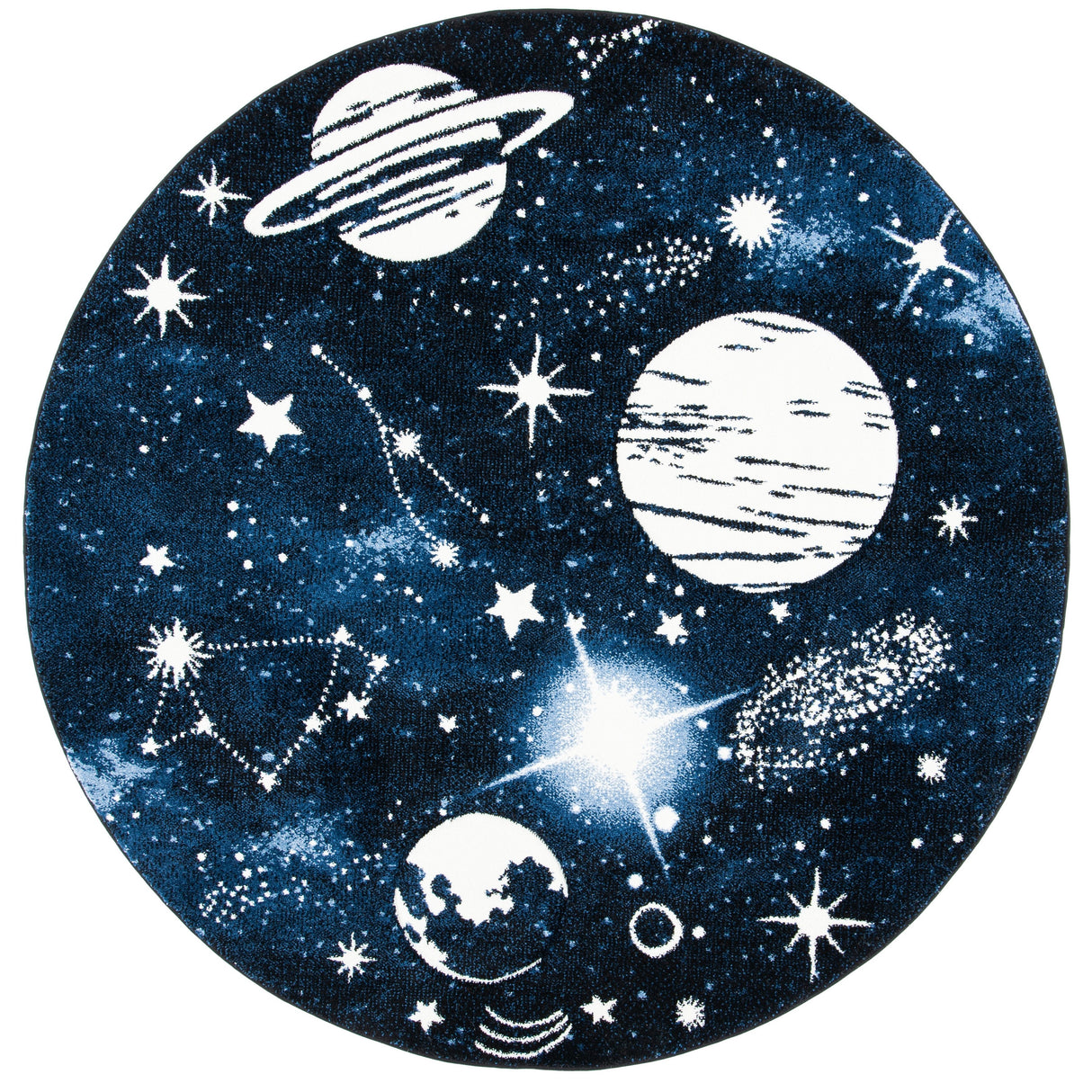 SAFAVIEH Carousel Kids Katre Solar System Rug