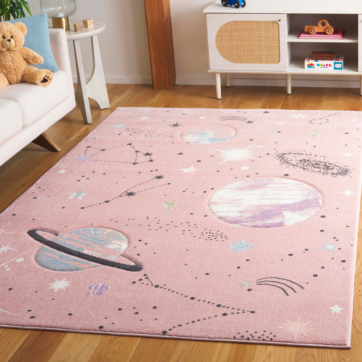 SAFAVIEH Carousel Kids Katre Solar System Rug