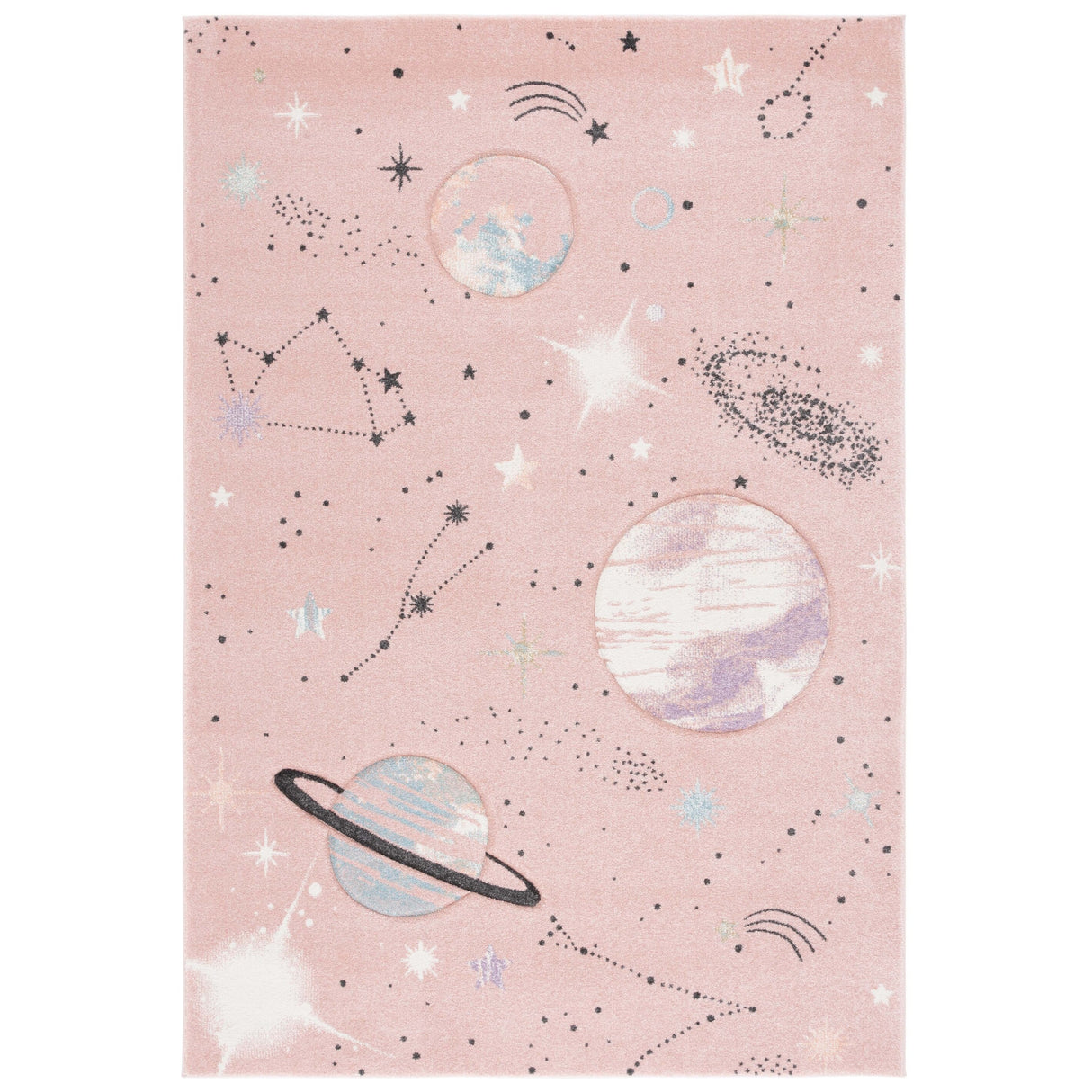 SAFAVIEH Carousel Kids Katre Solar System Rug