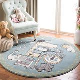 SAFAVIEH Carousel Kids Ljerka Animal Rug