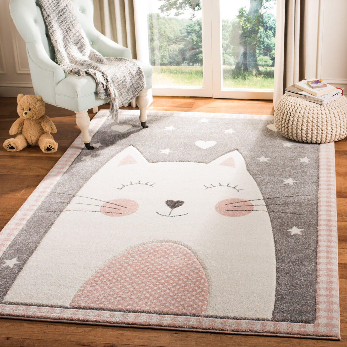 SAFAVIEH Carousel Kids Manya Cat Rug