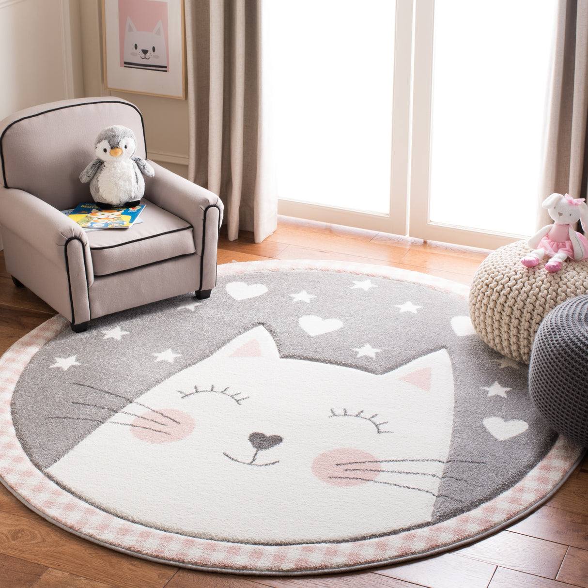 SAFAVIEH Carousel Kids Manya Cat Rug