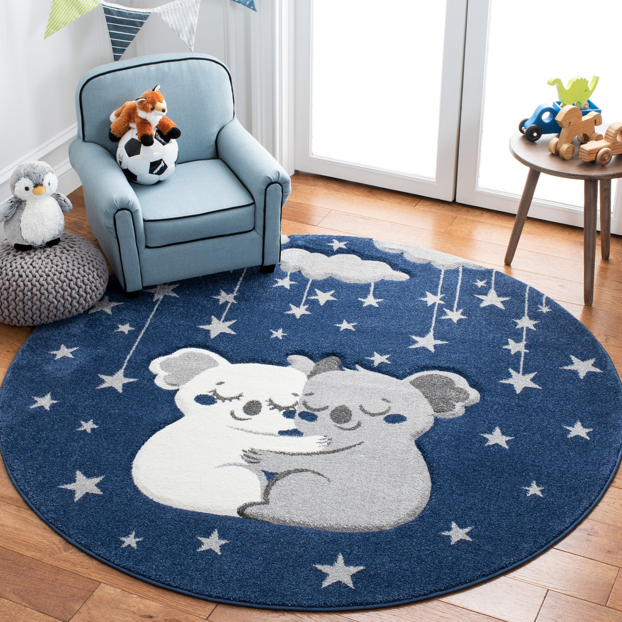 SAFAVIEH Carousel Kids Melda Koala Hug Rug