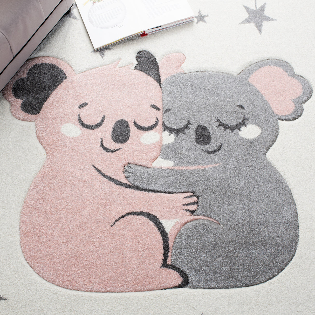 SAFAVIEH Carousel Kids Melda Koala Hug Rug