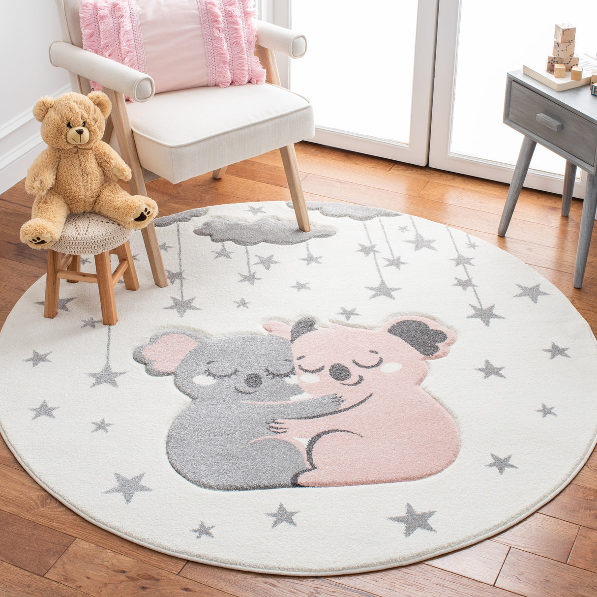 SAFAVIEH Carousel Kids Melda Koala Hug Rug