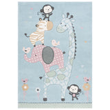 SAFAVIEH Carousel Kids Miharu Animal Rug