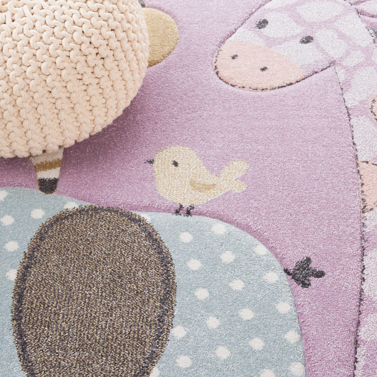 SAFAVIEH Carousel Kids Miharu Animal Rug