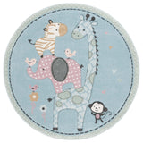 SAFAVIEH Carousel Kids Miharu Animal Rug