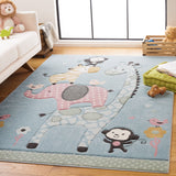 SAFAVIEH Carousel Kids Miharu Animal Rug