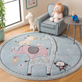 SAFAVIEH Carousel Kids Miharu Animal Rug