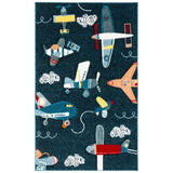 SAFAVIEH Carousel Kids Mindra Airplane Rug