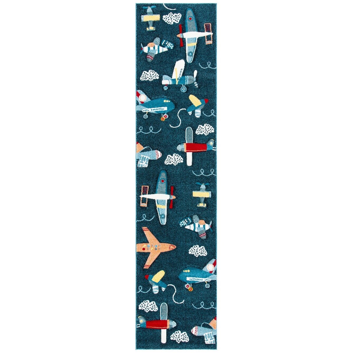 SAFAVIEH Carousel Kids Mindra Airplane Rug