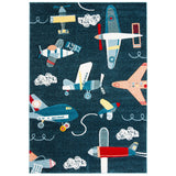 SAFAVIEH Carousel Kids Mindra Airplane Rug